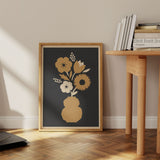 Abstract Blooms - Poppy gold