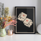 Lucky in Love - Giclée Print - Dark