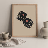 Lucky in Love - Giclée Print - Light