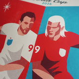 World Cup 2026 Poster #4 - England Vs Norway