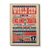 World Cup 2026 Poster #1 - England Vs Croatia