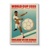 World Cup 2026 Poster #2 - England Vs DR Congo