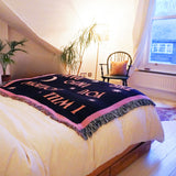 I Will Follow You Limited Edition Woven Jaquard Blanket