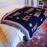 I Will Follow You Limited Edition Woven Jaquard Blanket