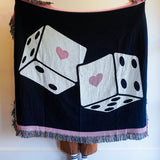 Lucky In Love Limited Edition Woven Jaquard Blanket