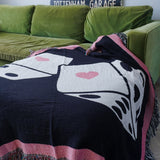 Lucky In Love Limited Edition Woven Jaquard Blanket