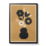 Abstract Blooms - Poppy gold
