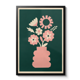 Abstract Blooms - Primrose pink