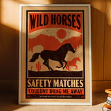 Wild Horses - Rolling stones Retro Matchbox