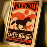 Wild Horses - Rolling stones Retro Matchbox