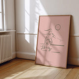 Cruising Skate Art Print