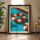 Holiday Stamp Swim Ring