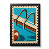 Holiday Stamp Swim Steps
