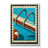 Holiday Stamp Swim Steps