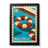 Holiday Stamp Swim Ring Personalised