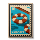 Holiday Stamp Swim Ring Personalised