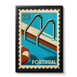 Holiday Stamp Swim Steps Personalised