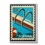 Holiday Stamp Swim Steps Personalised