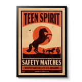 Teen Spirit - Nirvana Retro Matchbox