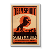 Teen Spirit - Nirvana Retro Matchbox