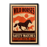 Wild Horses - Rolling stones Retro Matchbox