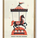 Carousel Personalised Print