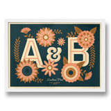 INITIALS PERSONALISED PRINT
