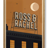 Name In Lights Personalised Print