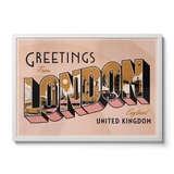 Greetings from London - Giclée Print