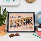 Greetings from Margate - Giclée Print