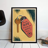 Keyring Personalised Print