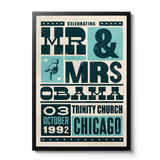 Letterpress - Celebrating- Personalised Print