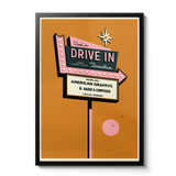 Drive In Personalised Print - Day