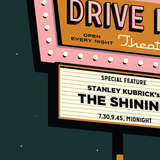 Drive In Personalised Print - Night